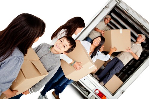 House movers helping with a local residential relocation in St Pauls Cray