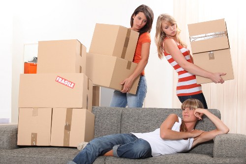 Local removals team loading furniture for a St Pauls Cray move